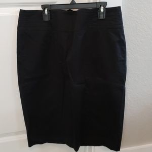 Black midi/pencil knee lenght shirt